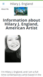 Mobile Screenshot of hilaryjengland.com